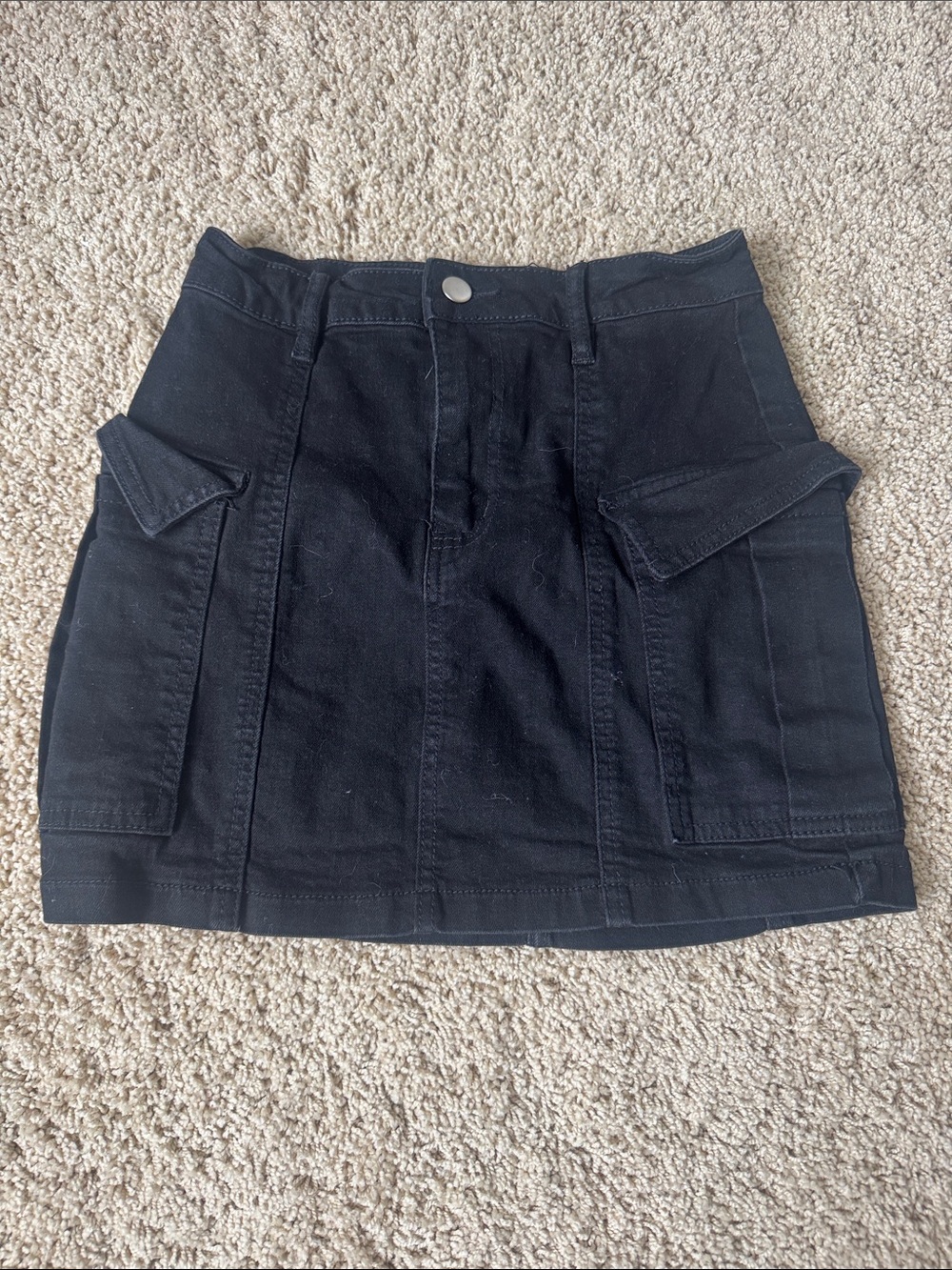 Women’s Denim Cargo Shirt